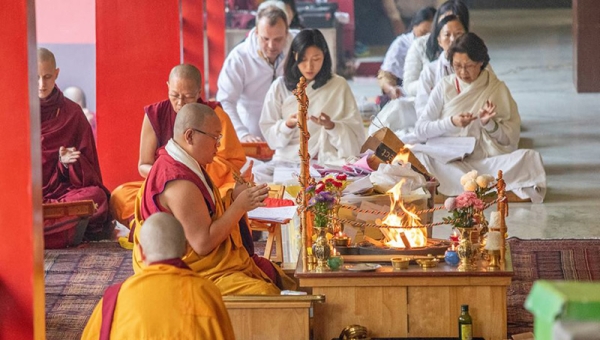 The Akshobhya Fire Puja 2019